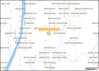 map of Ban Nahoun
