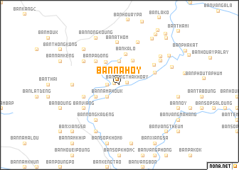 map of Ban Nahoy