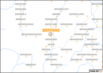 map of Ban Na Ho