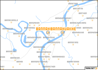 map of Ban Na Hua Khe