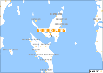 map of Ban Nai Khlong