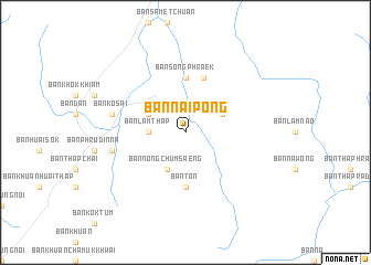 map of Ban Nai Pong