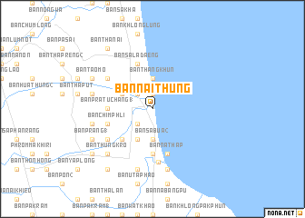 map of Ban Nai Thung