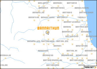 map of Ban Nai Thun