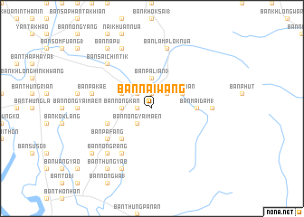 map of Ban Nai Wang