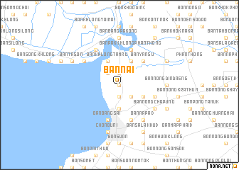 map of Ban Nai