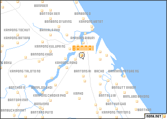 map of Ban Nai
