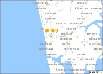 map of Ban Nai