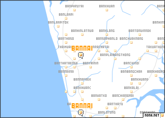 map of Ban Nai