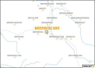 map of Ban Nakachan