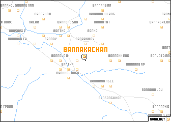 map of Ban Nakachan