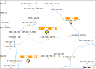 map of Ban Na Kae