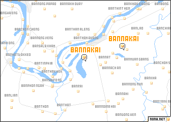 map of Ban Na Kai