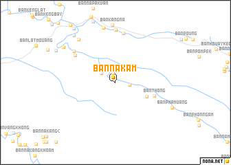 map of Ban Nakam