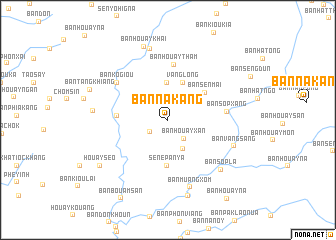 map of Ban Nakang