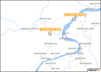 map of Ban Na Kang