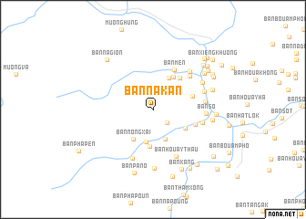 map of Ban Nakan