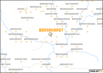 map of Ban Nakapot