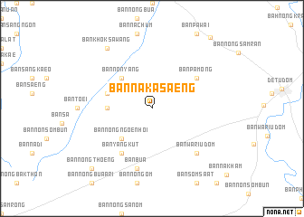 map of Ban Na Kasaeng