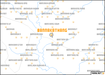 map of Ban Nakathang