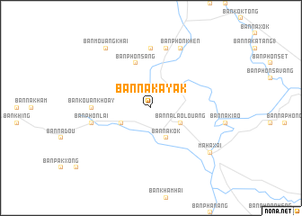 map of Ban Nakayak