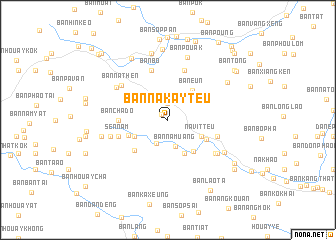 map of Ban Nakay Teu