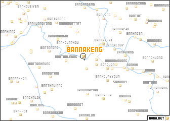 map of Ban Nakèng