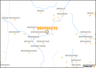 map of Ban Nakéng