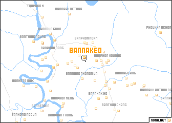 map of Ban Nakéo