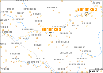 map of Ban Na Kèo