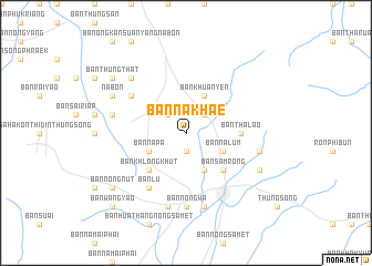 map of Ban Na Khae