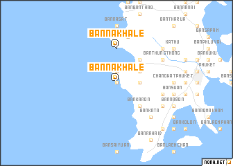map of Ban Nakhale