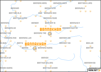 map of Ban Na Kham