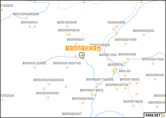 map of Ban Nakham