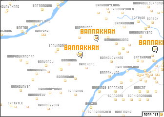 map of Ban Nakham