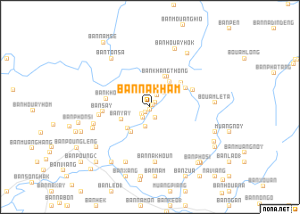 map of Ban Nakham