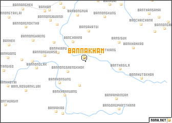 map of Ban Na Kham