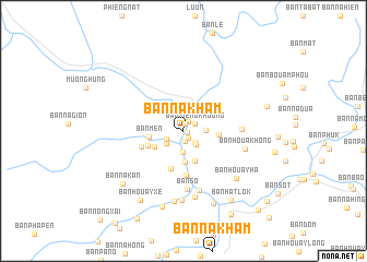 map of Ban Nakham