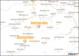 map of Ban Nakham