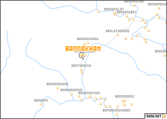 map of Ban Nakham