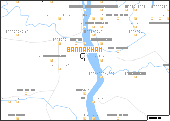 map of Ban Na Kham