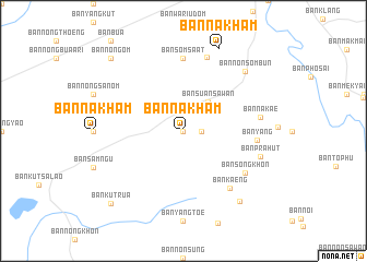 map of Ban Na Kham