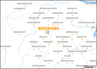 map of Ban Na Kham