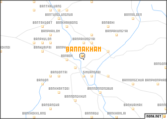 map of Ban Na Kham