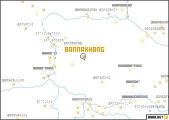 map of Ban Nakhang