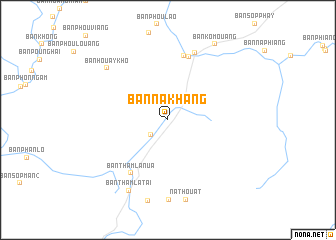 map of Ban Nakhang