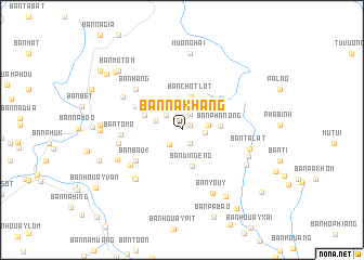 map of Ban Nakhang