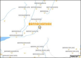 map of Ban Na Khan Hak