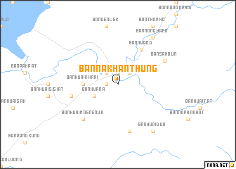 map of Ban Na Khan Thung