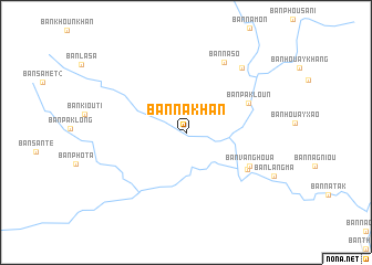 map of Ban Nakhan
